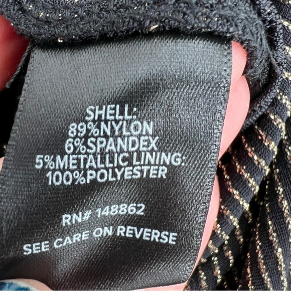 NWT Torrid Glitter Knit‎ Sweetheart Neck Jumpsuit Plus Size 30 Gold Brown - Picture 10 of 14